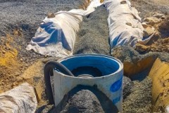 EUROFLO civil connection to concrete manhole