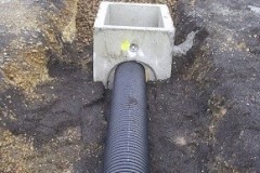 EUROFLO civil connection to concrete manhole