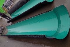 Pipe-cut-in-half-lengthways