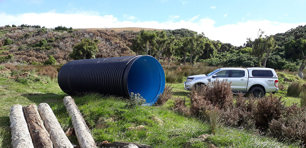 Large Diameter EUROFLO® culverts like this one being installed, might just be the under-the-radar asset your farm (and accountant) will thank you for.
