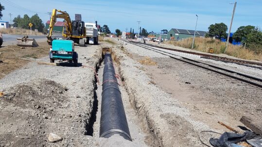 EUROFLO pipe trackside